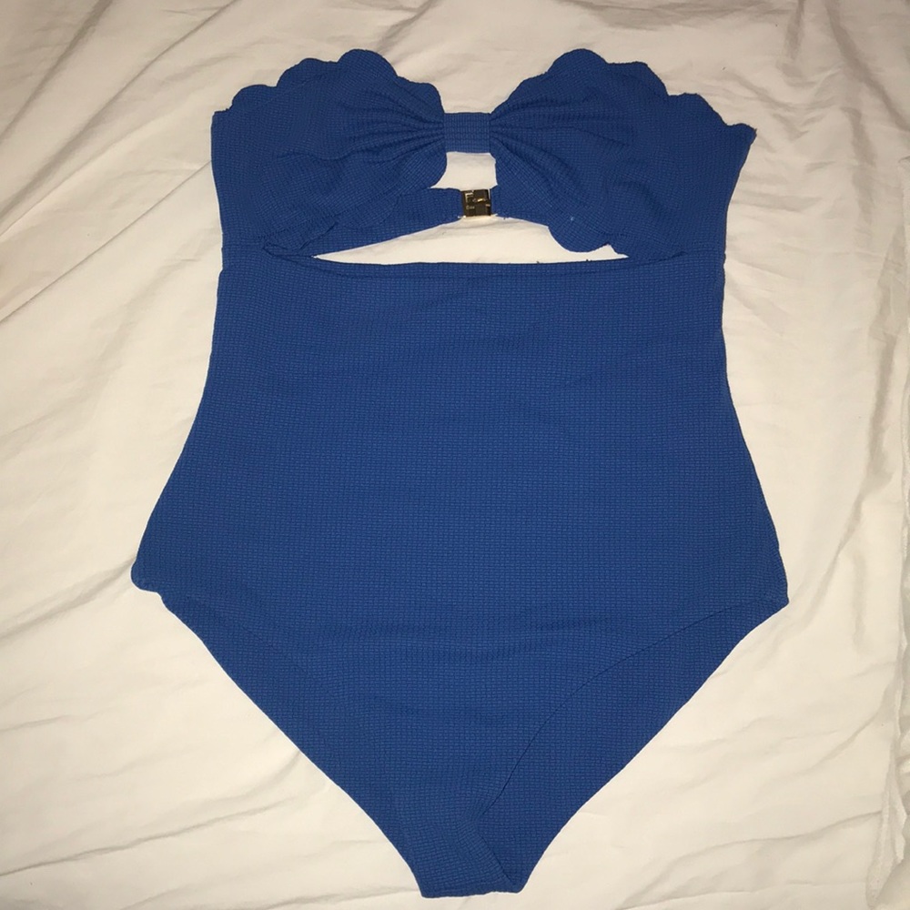 Marysia Scallop Antibes One Piece Swimsuit Sz L
